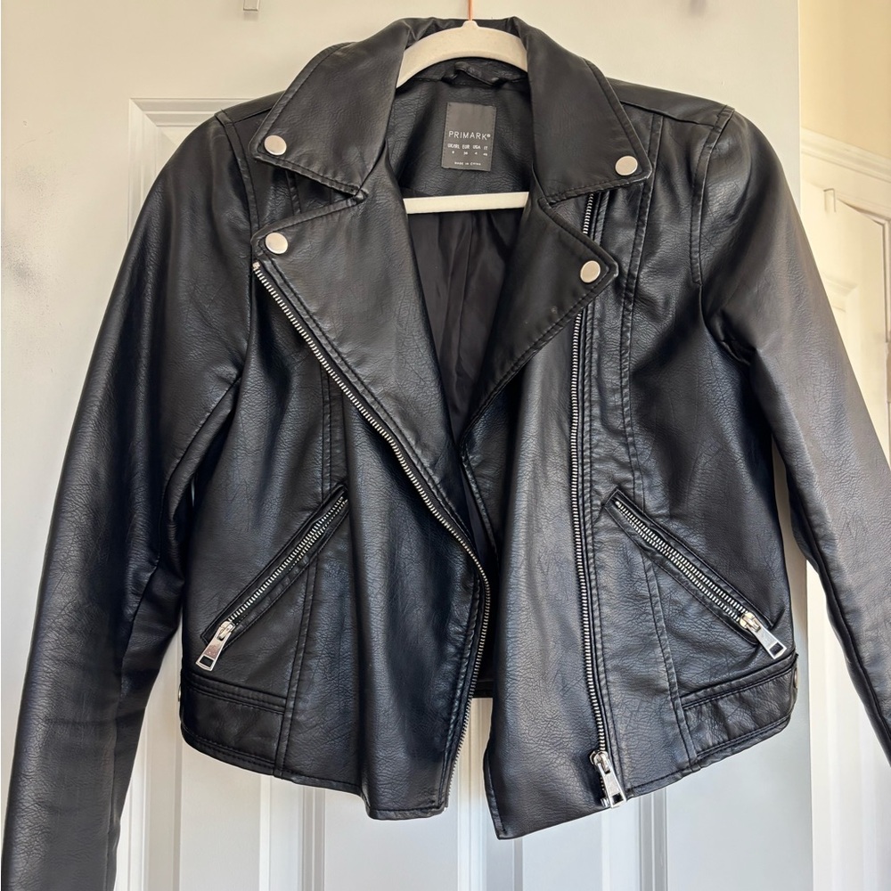 Primark Black Leather Jacket